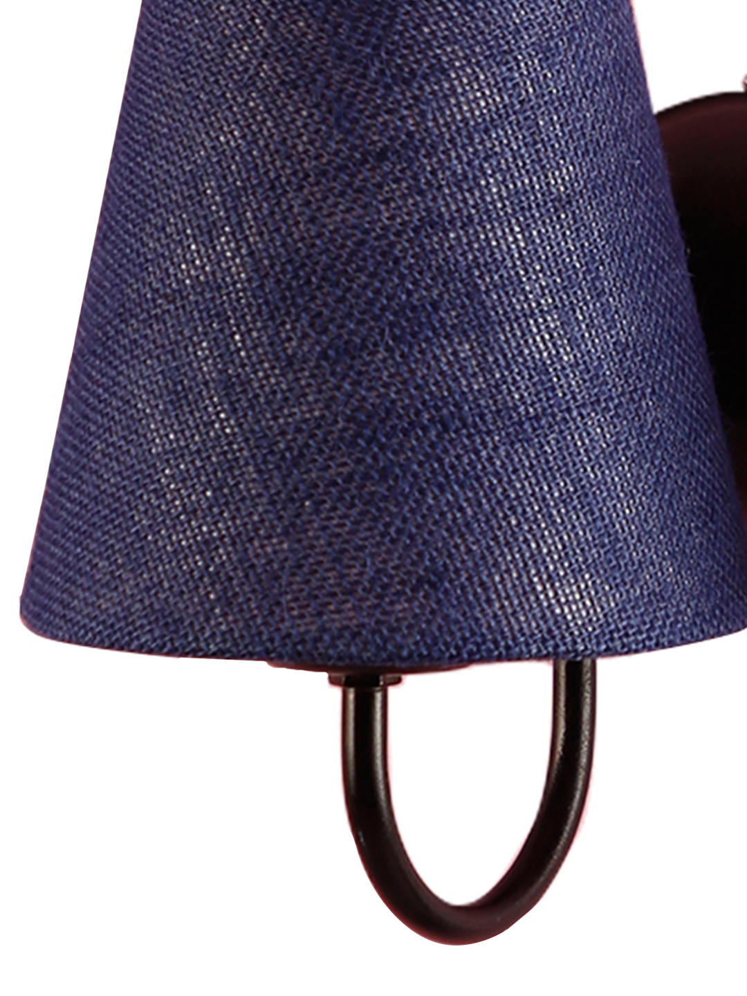 Ambika Home Dual Blue Jute Wall Mounted Lamp Iron Base Decorative Wall Lamp for Living Room, Bedroom & Hallway - Image 5