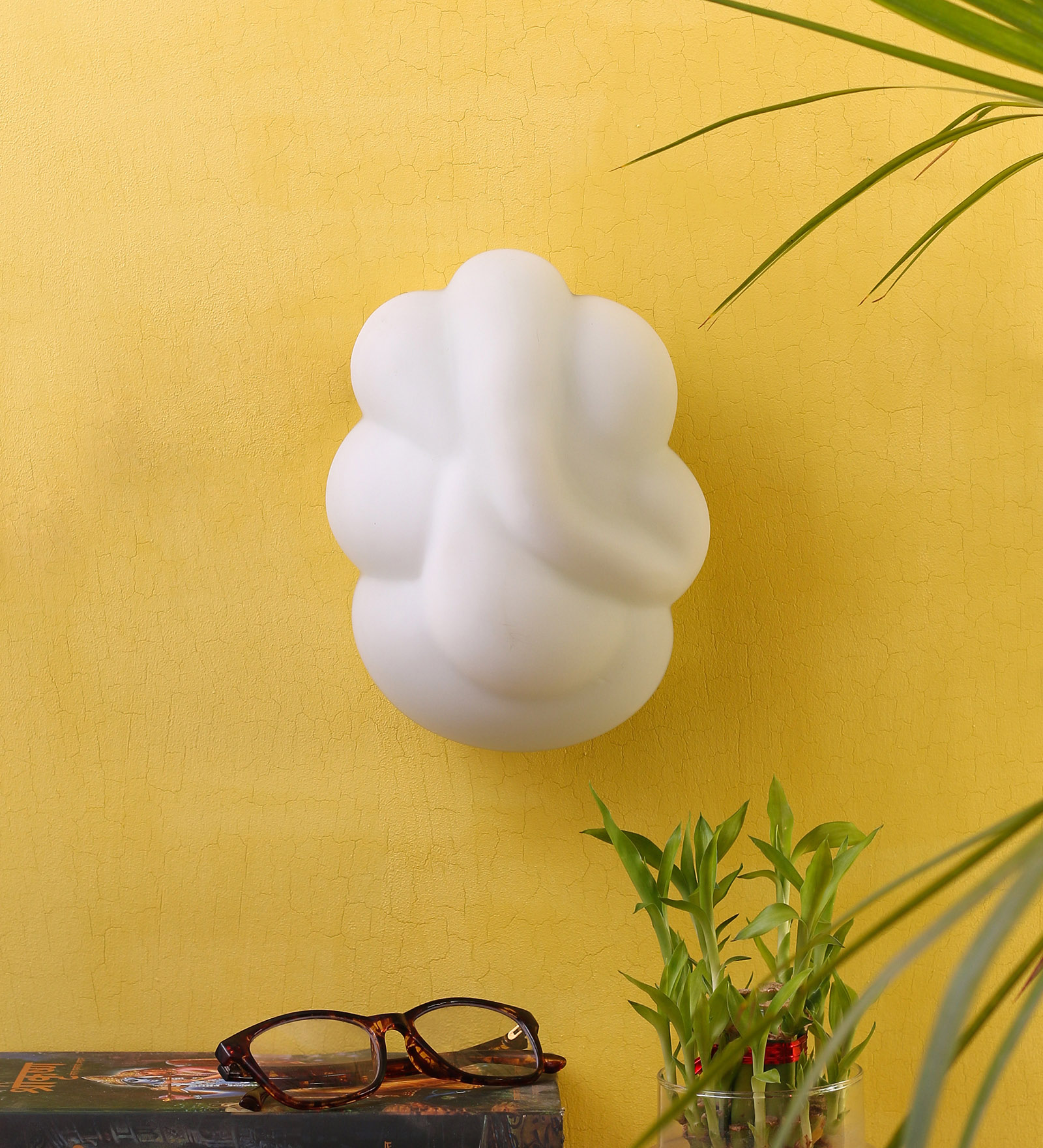 Ambika Home Decorative Ganesh Ji Wall Lamp for Living Room, Home Entrance & Temple - Image 2
