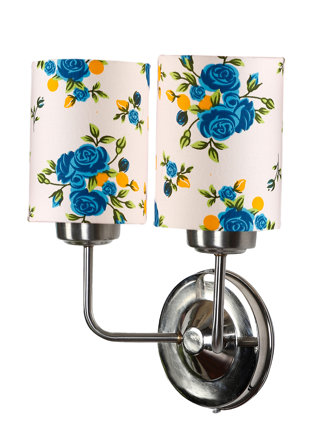 Ambika Home Dual Multicolor cotton shade wall mounted lamp with Steel Base Decorative Wall Lamp for Living Room, Bedroom & Hallway - Image 14
