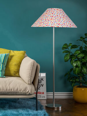 Ambika Home Contemporary Multi  Steel Floor Lamp for Sophisticated Homes & Hotels | E27 Holder Included Bulb