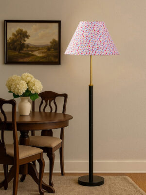 Ambika Home Multi  Shade Premium Floor Lamp for Living Room, Bedroom & Hallway | Decorative Standing Light | E27 Holder Included Bulb