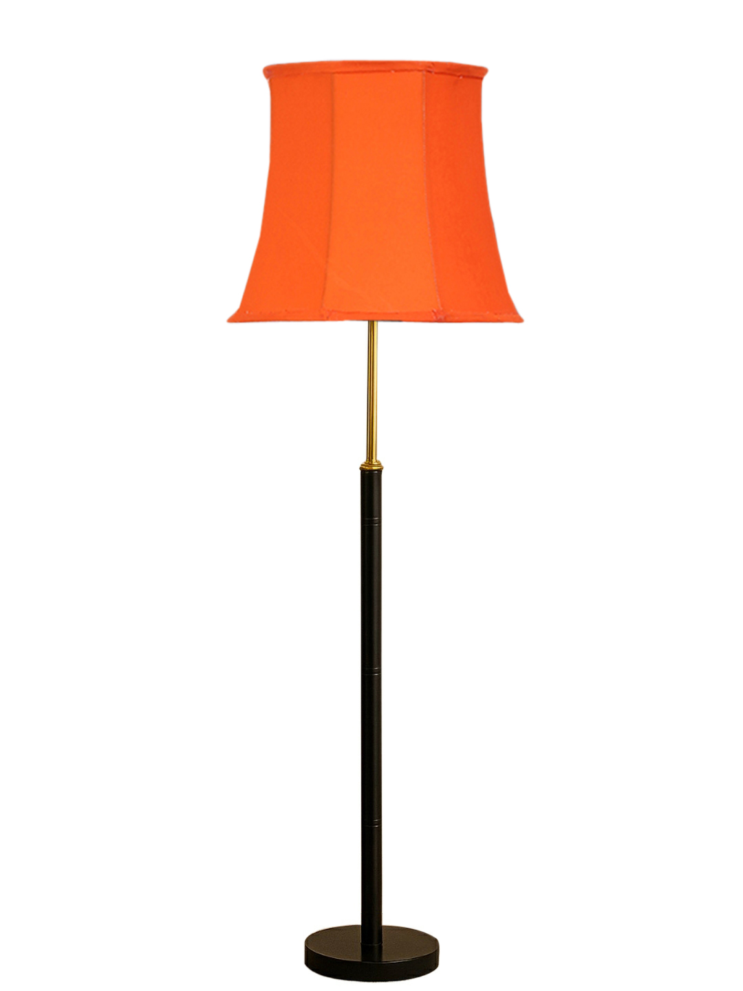 Ambika Home Orange Shade Premium Floor Lamp for Living Room, Bedroom & Hallway | Decorative Standing Light | E27 Holder Included Bulb - Image 4