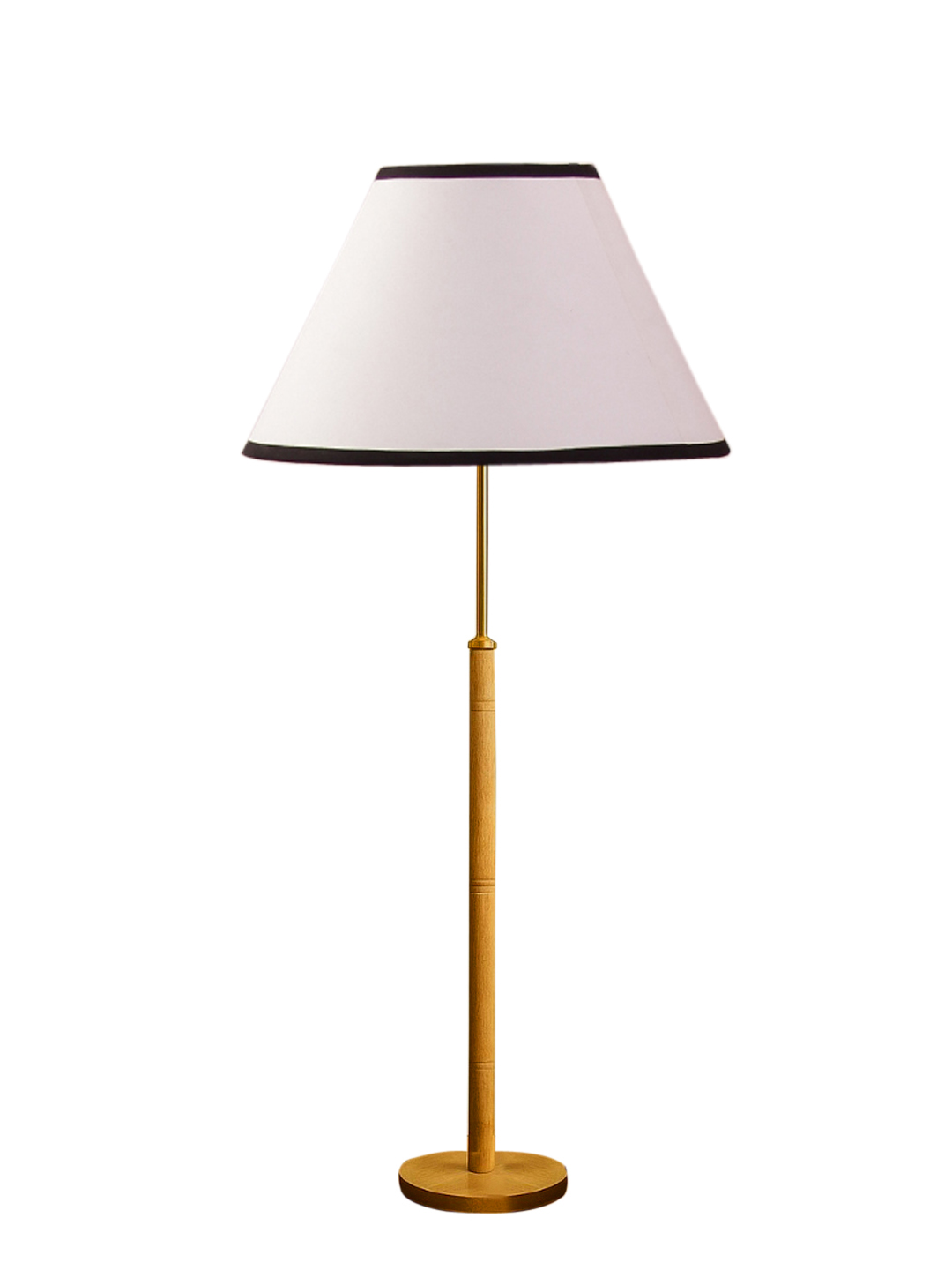 Ambika Home White Shade Premium Floor Lamp for Living Room, Bedroom & Hallway | Decorative Standing Light | E27 Holder Included Bulb - Image 4