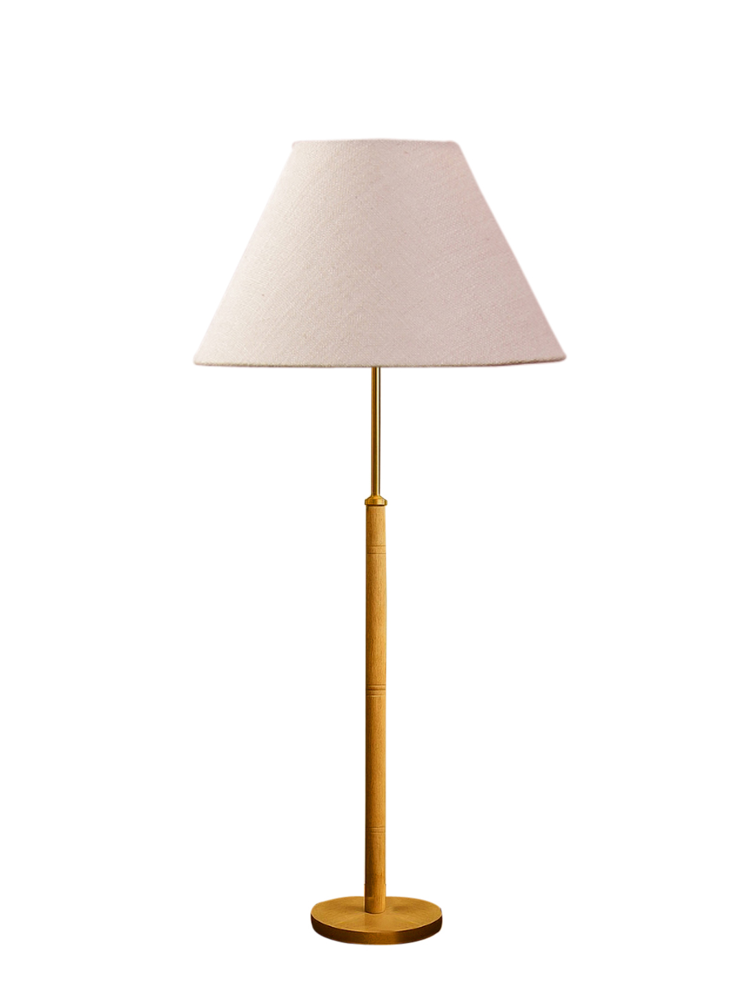 Ambika Home White Shade Premium Floor Lamp for Living Room, Bedroom & Hallway | Decorative Standing Light | E27 Holder Included Bulb - Image 4