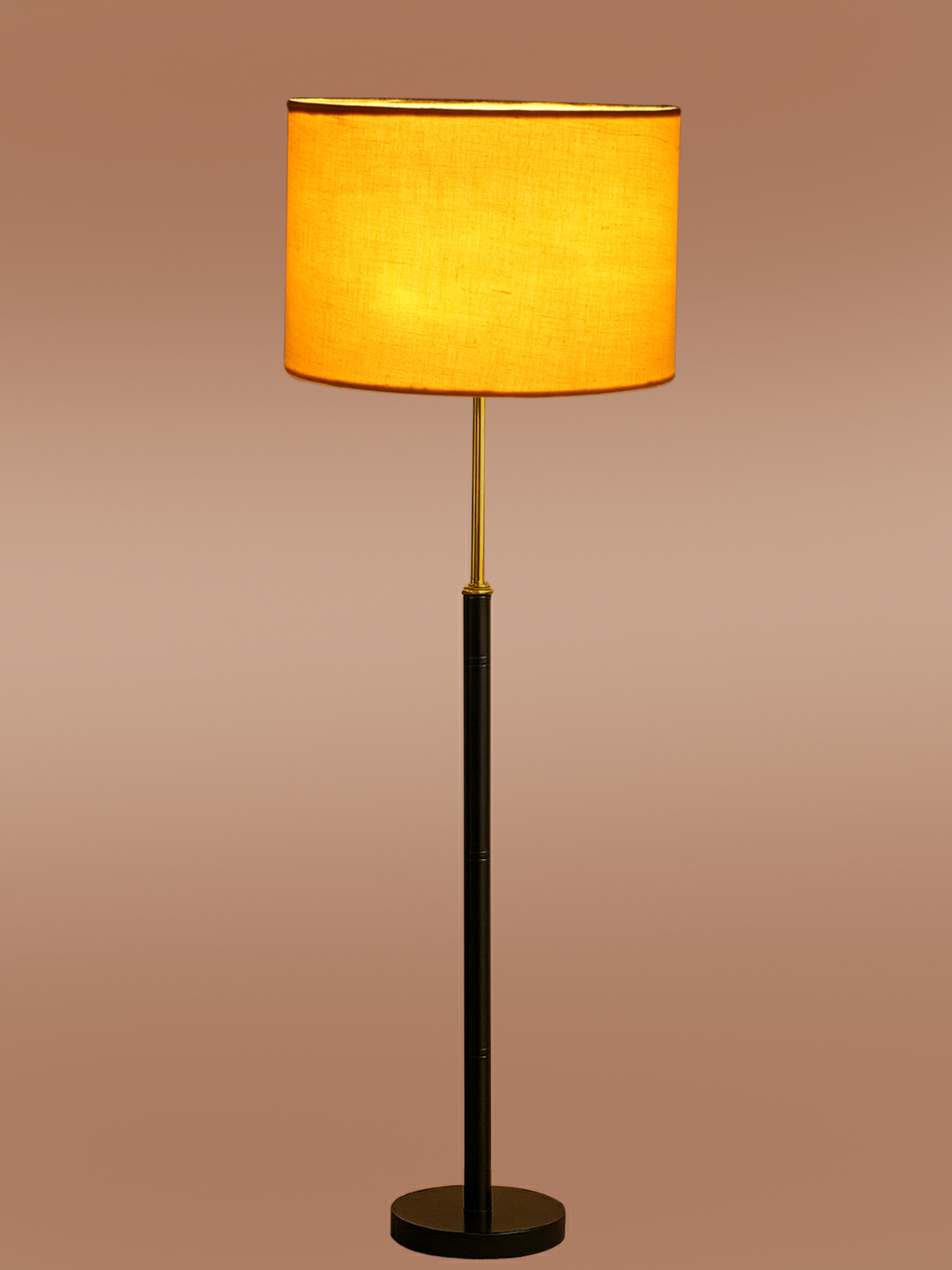 Ambika Home Yellow Shade Premium Floor Lamp for Living Room, Bedroom & Hallway | Decorative Standing Light | E27 Holder Included Bulb - Image 12