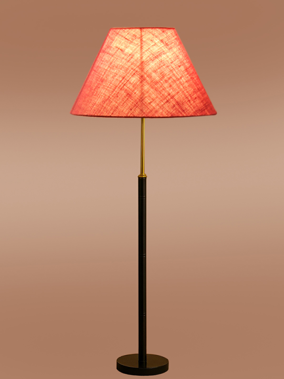 Ambika Home Pink Shade Premium Floor Lamp for Living Room, Bedroom & Hallway | Decorative Standing Light | E27 Holder Included Bulb - Image 6