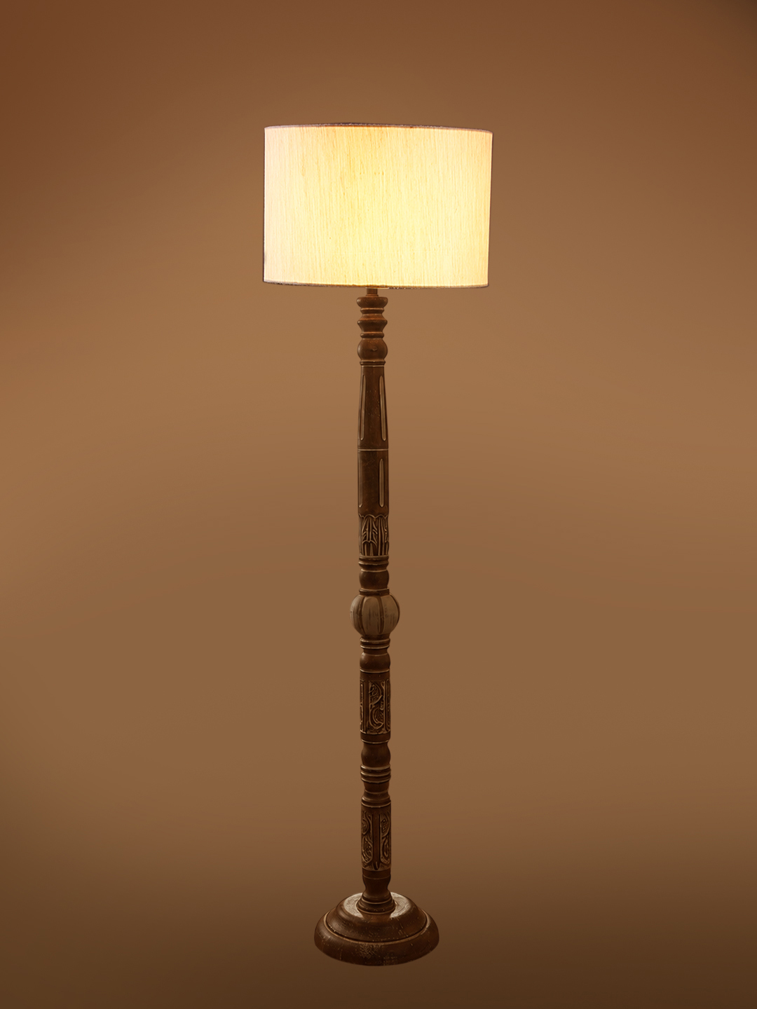 Ambika Home Nordic Bloom White Brushed Floor Lamp | Premium Living Room, Bedroom & Hallway Lighting | E27 Holder & Bulb Included - Image 7
