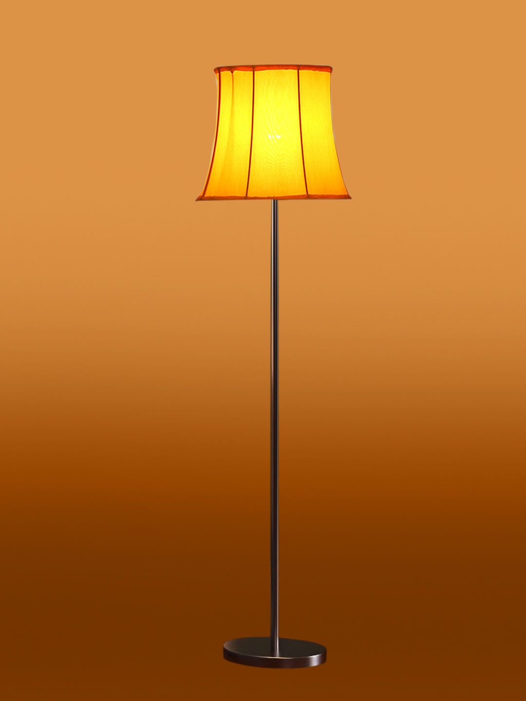 Ambika Home Artisan Yellow Steel Floor Lamp with Luxury Designer Appeal | E27 Holder Included Bulb - Image 8
