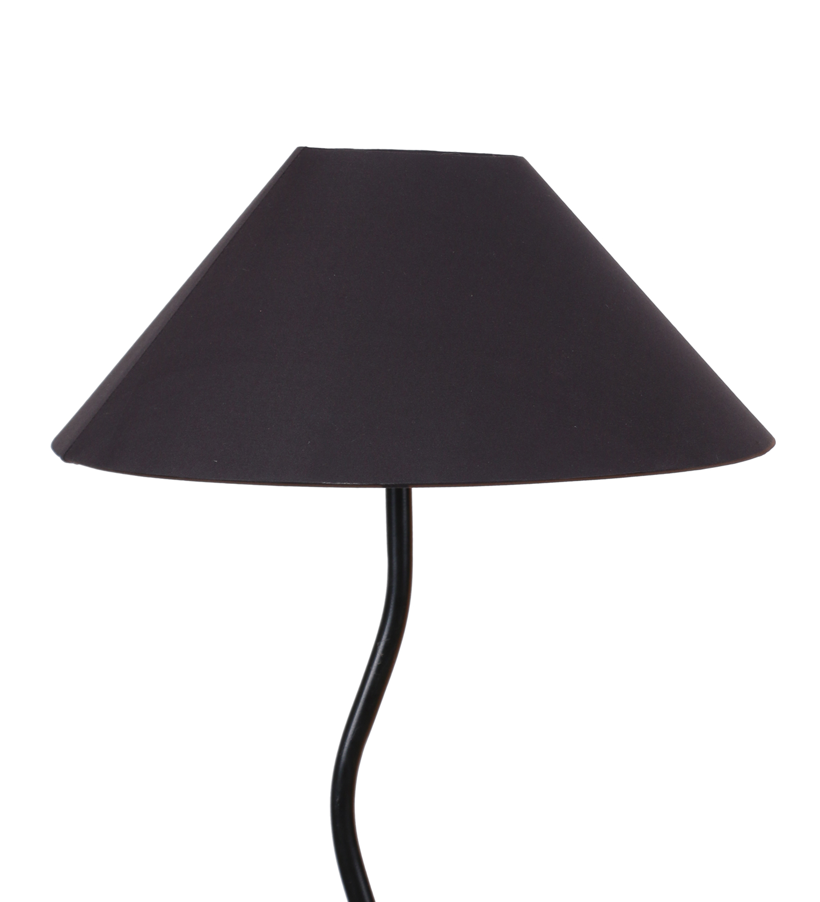 Ambika Home Black Cotton Zig Zag Floor Lamp | Modern Standing Lamp for Living Room, Bedroom & Home Decor - Image 7