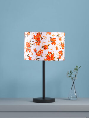 Ambika Home Bohemia Collection Multi Table Lamp with Black Iron Base | Premium Bedside Lamp for Bedroom, Living Room, Hall, Hotel, Café & Office | E27 Compatible