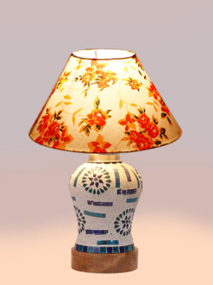 Wood & Metal Table Lamp
