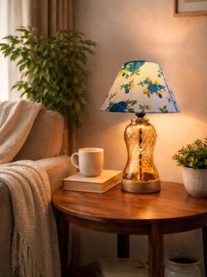 Vintage Shade Glass Lamps