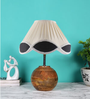 Ambika Home Artisan Collection Multicolor Eye Table Lamp | Premium Decorative Bedside Lamp for Bedroom, Living Room, Hall, Hotel, Café, Restaurant, Office & Study Room | E27 Compatible