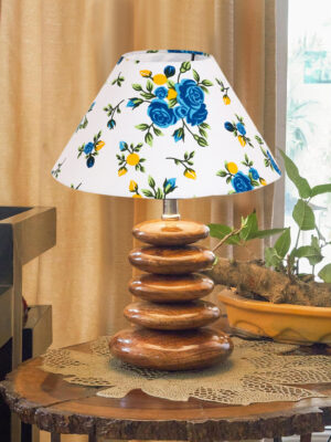 Devansh Aurelia Collection Multicolor Pebble Table Lamp | Premium Bedside Lamp for Bedroom, Living Room, Hall, Hotel, Café, Restaurant & Office | E27 Compatible