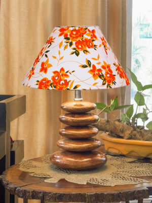 Devansh Celeste Collection Multicolor Pebble Table Lamp | Premium Bedside Lamp for Bedroom, Living Room, Hall, Hotel, Café, Restaurant & Office | E27 Compatible