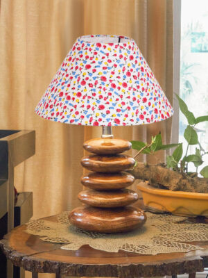 Devansh Verona Collection Multicolor Pebble Table Lamp | Premium Bedside Lamp for Bedroom, Living Room, Hall, Hotel, Café, Restaurant & Office | E27 Compatible