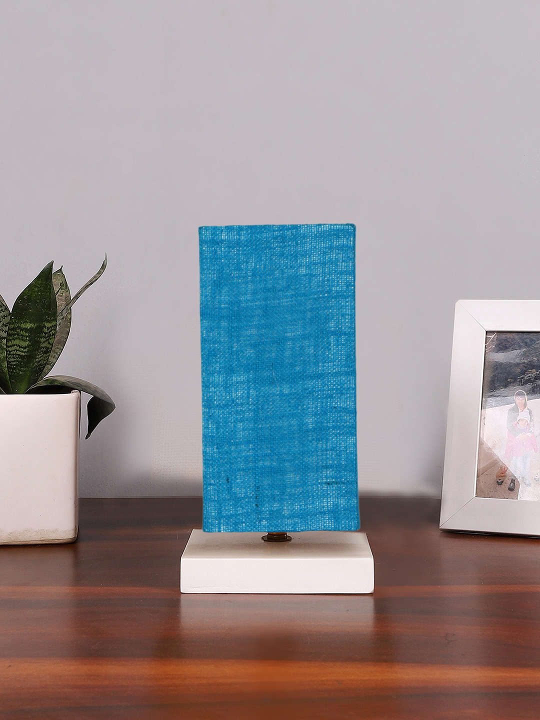 Ambika Home Aura Turquoise Jute Lamp Shade | Premium Glow Collection for Table Lamp, Floor Lamp, Hotel, Caf? & Home D?cor
