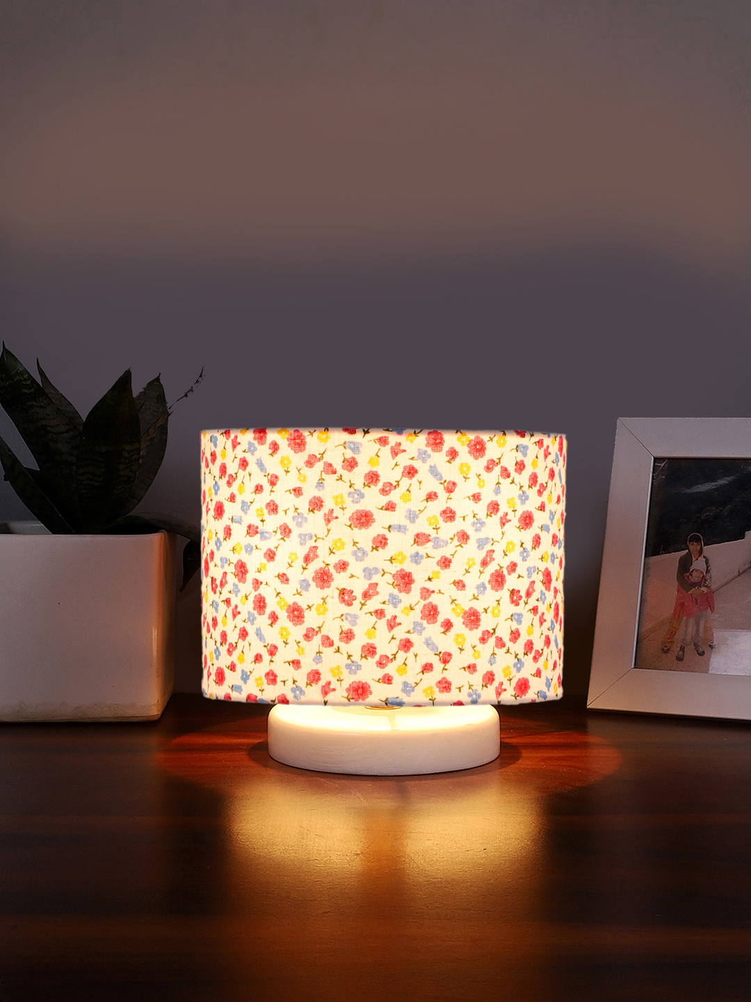 Ambika Home Classic Multi Cotton Lamp Shade | Premium Studio Collection for Table Lamp, Floor Lamp, Hotel, Caf? & Home D?cor - Image 2