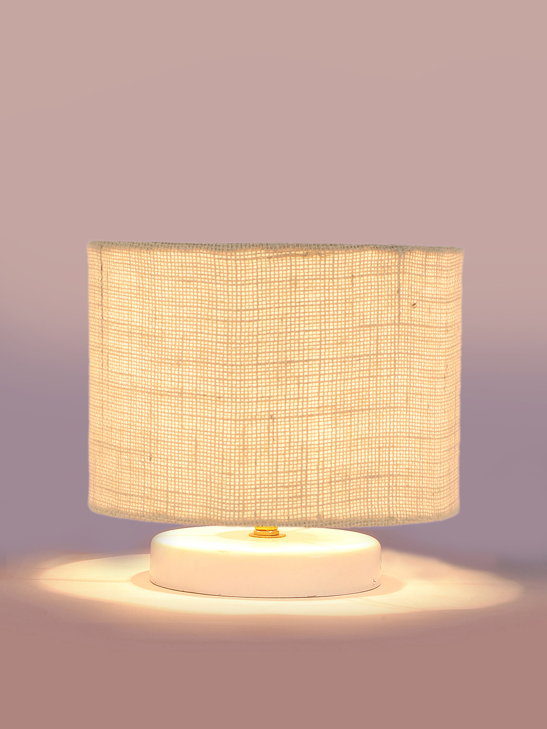 Ambika Home Regal Beige Jute Lamp Shade | Premium Vista Collection for Table Lamp, Floor Lamp, Hotel, Caf? & Home D?cor - Image 3