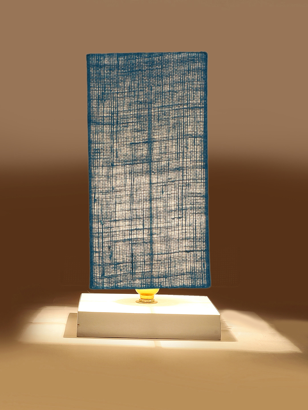 Ambika Home Aura Turquoise Jute Lamp Shade | Premium Glow Collection for Table Lamp, Floor Lamp, Hotel, Caf? & Home D?cor - Image 3