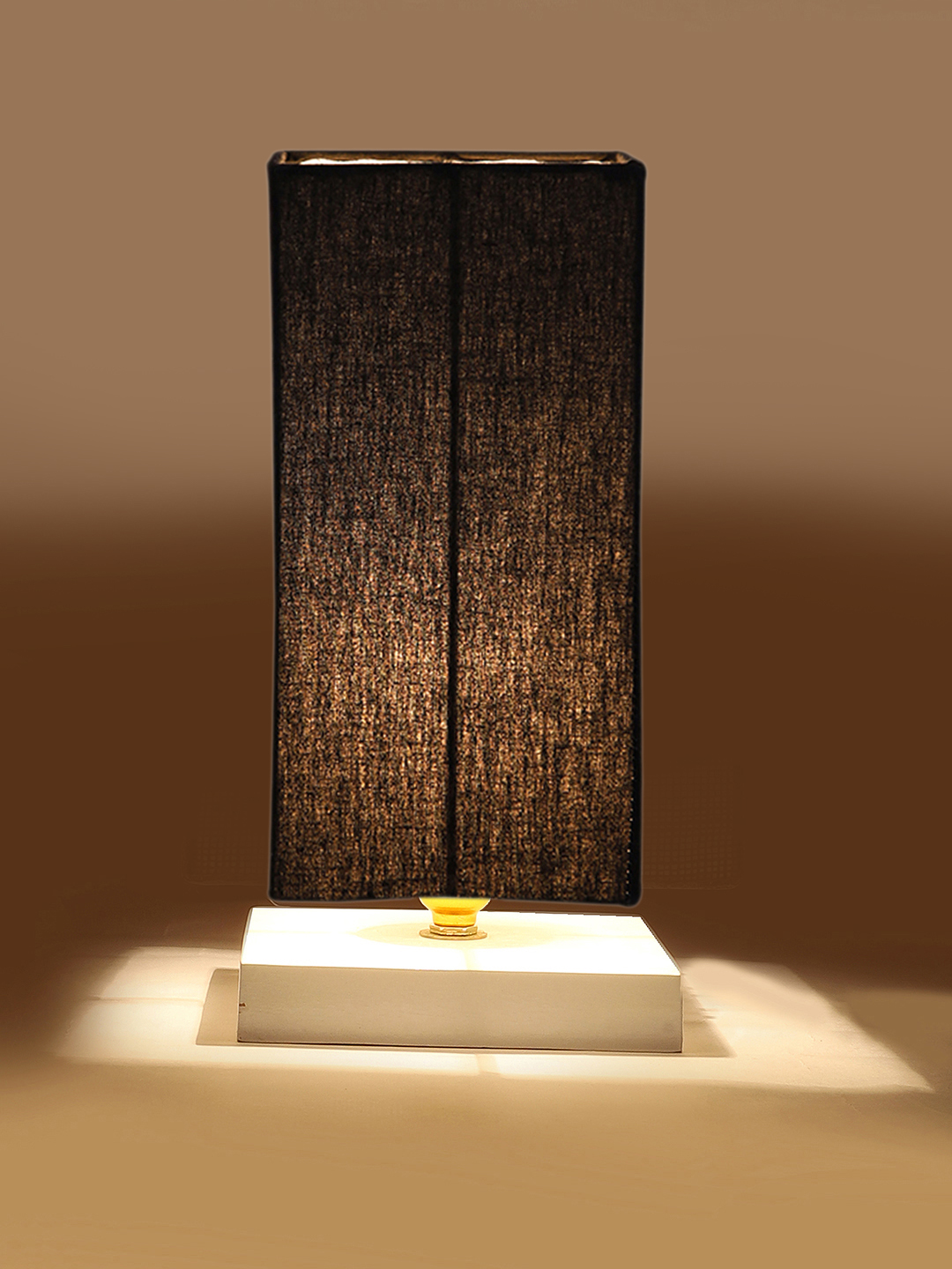 Ambika Home Royal Black Cotton Lamp Shade | Premium Craft Collection for Table Lamp, Floor Lamp, Hotel, Caf? & Home D?cor - Image 5