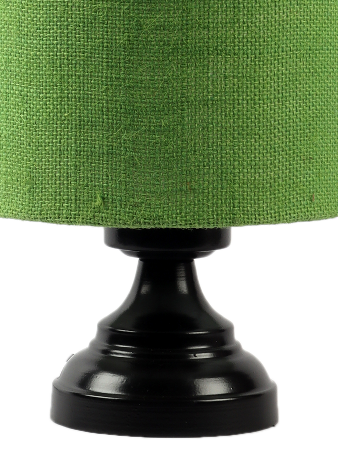 Ambika Home Heritage Collection Green Gola Table Lamp with Iron Base Powder Coated | Premium Decorative Bedside Lamp for Bedroom, Living Room, Hall, Hotel, Café, Restaurant & Office | E27 Compatible - Image 7