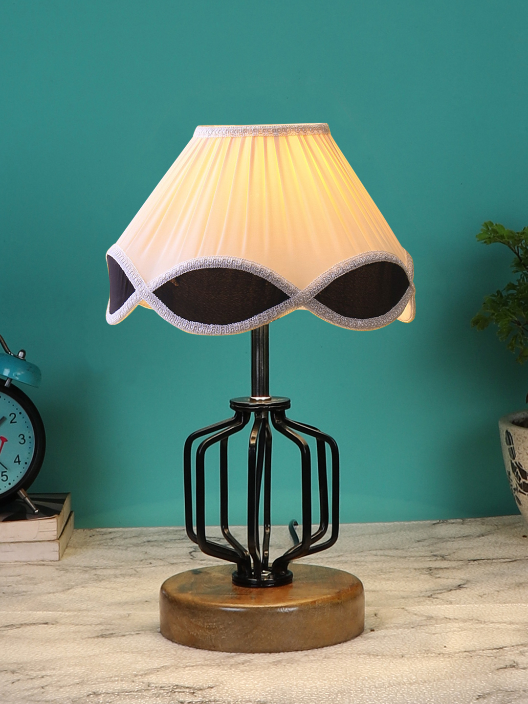 Ambika Home Celeste Collection Multi Eye Table Lamp | Premium Decorative Bedside Lamp for Bedroom, Living Room, Hall, Hotel, Café, Restaurant, Office & Study Room | E27 Compatible - Image 2