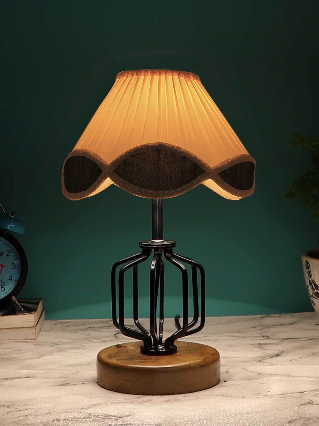 Ambika Home Celeste Collection Multi Eye Table Lamp | Premium Decorative Bedside Lamp for Bedroom, Living Room, Hall, Hotel, Café, Restaurant, Office & Study Room | E27 Compatible - Image 3