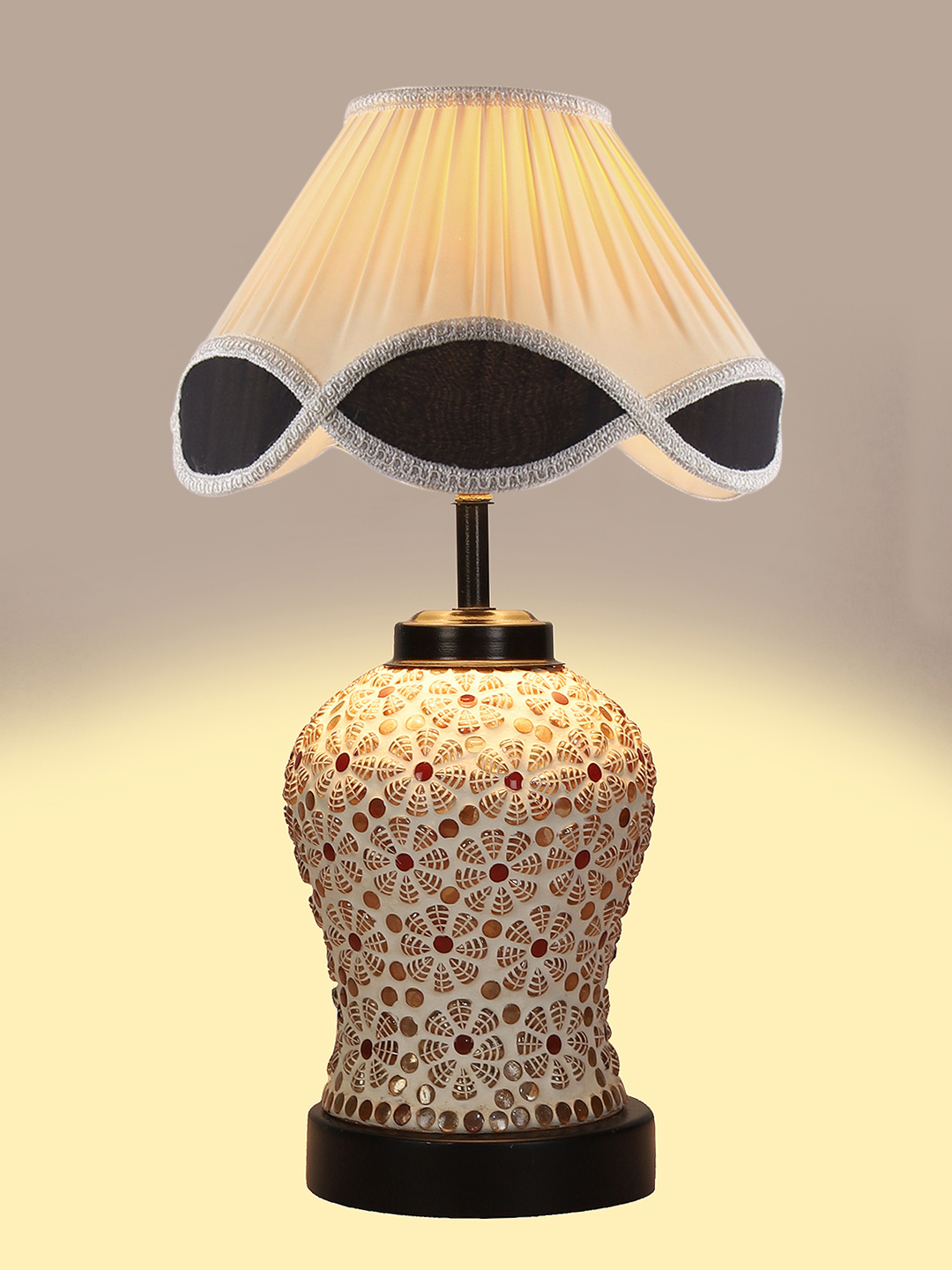 Ambika Home Aurora Collection Multi Eye Table Lamp | Premium Decorative Bedside Lamp for Bedroom, Living Room, Hall, Hotel, Café, Restaurant, Office & Study Room | E27 Compatible - Image 6