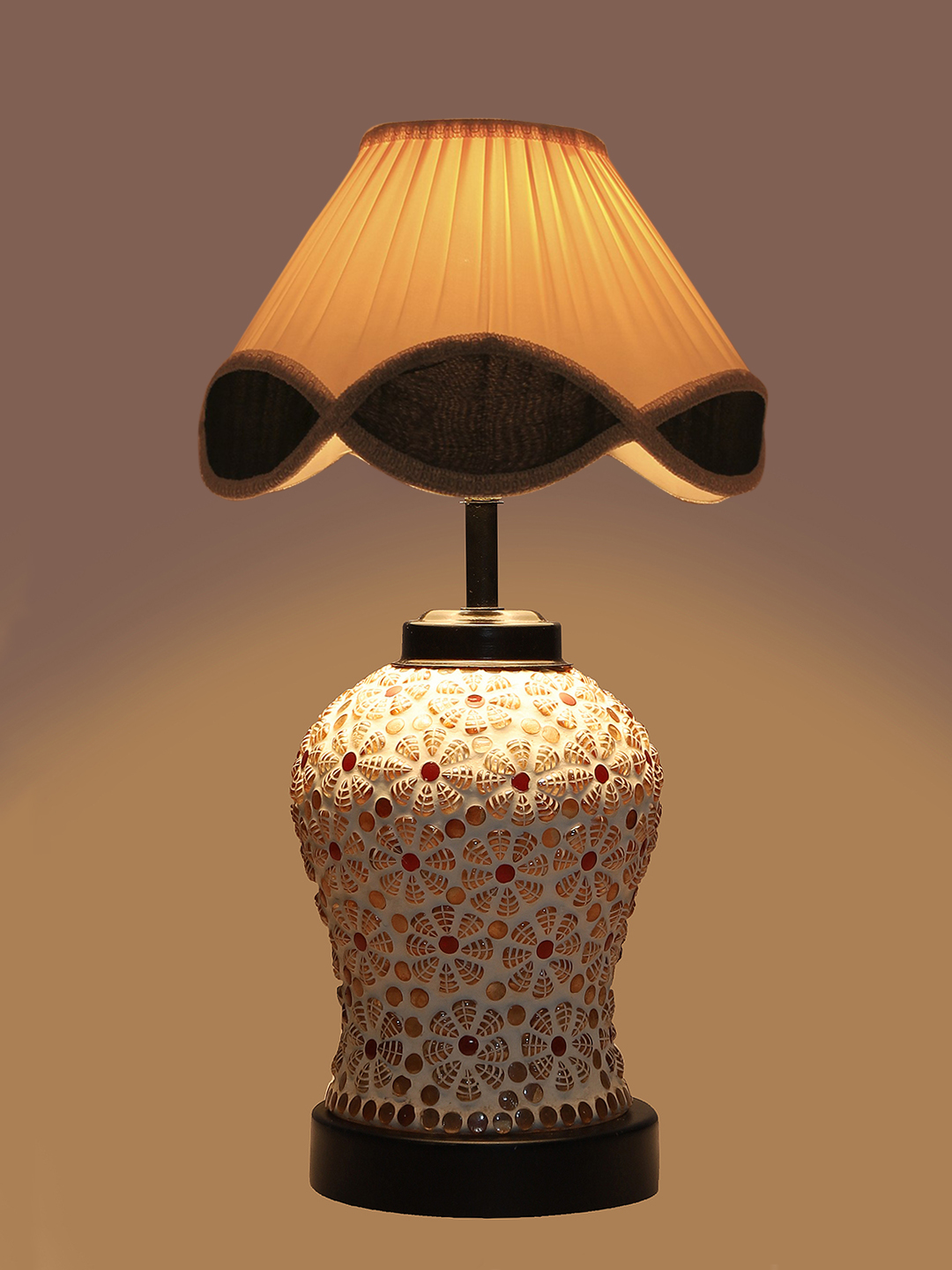 Ambika Home Aurora Collection Multi Eye Table Lamp | Premium Decorative Bedside Lamp for Bedroom, Living Room, Hall, Hotel, Café, Restaurant, Office & Study Room | E27 Compatible - Image 7