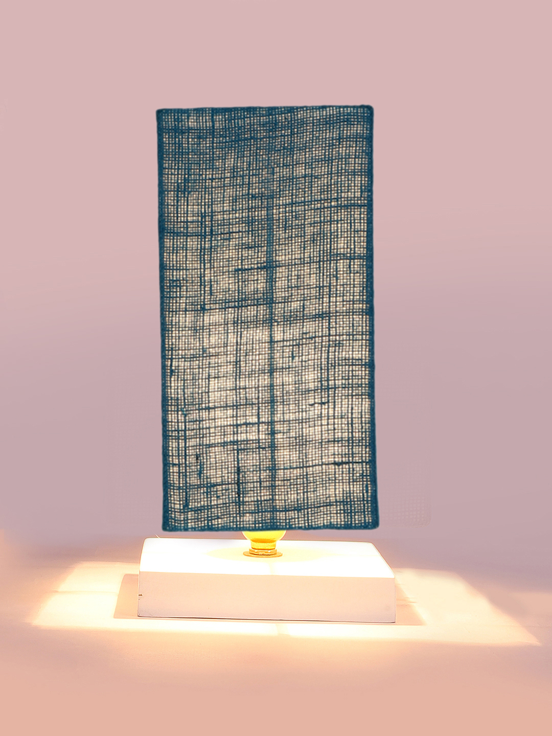 Ambika Home Aura Turquoise Jute Lamp Shade | Premium Glow Collection for Table Lamp, Floor Lamp, Hotel, Caf? & Home D?cor - Image 7