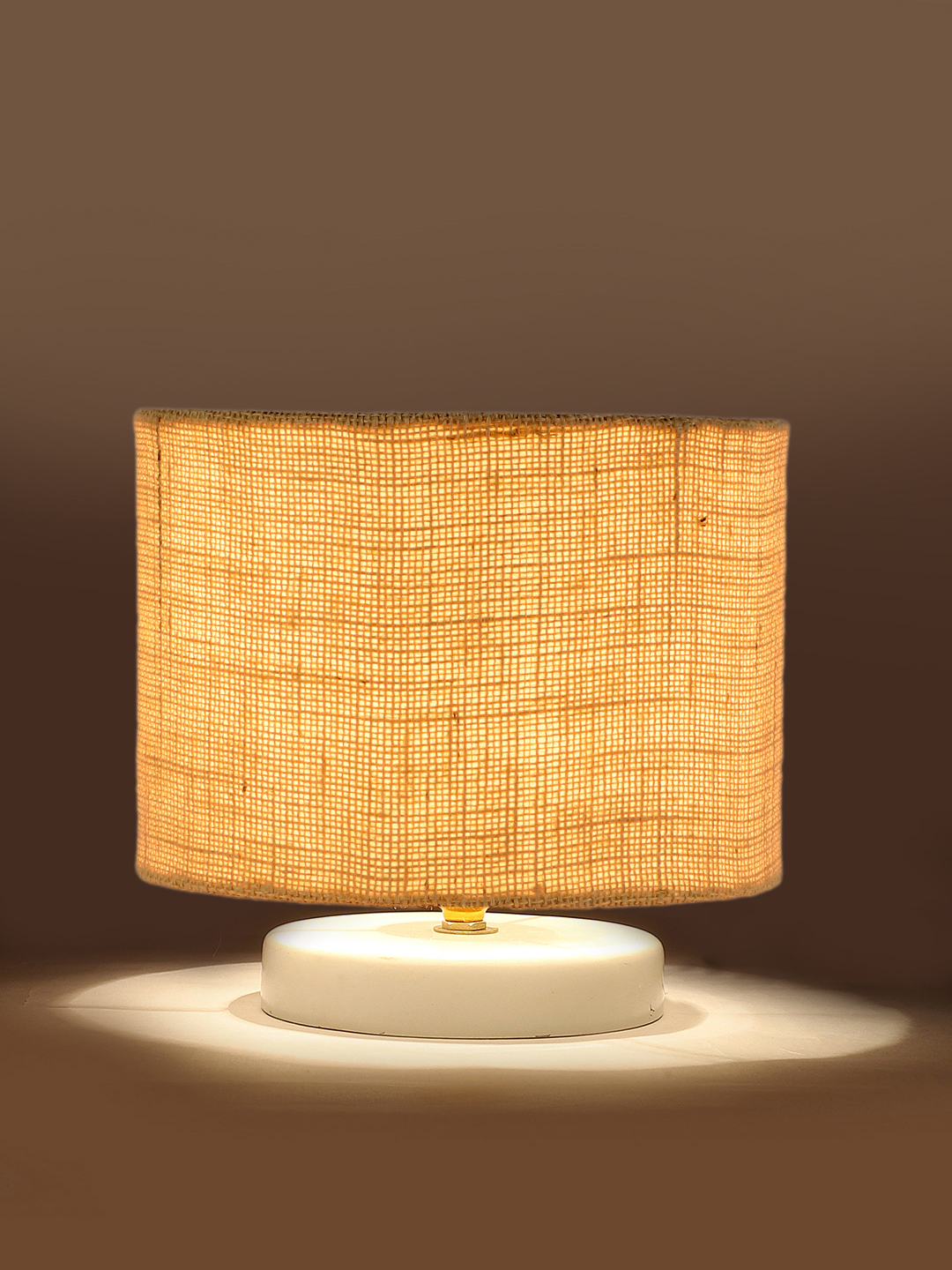 Ambika Home Regal Beige Jute Lamp Shade | Premium Vista Collection for Table Lamp, Floor Lamp, Hotel, Caf? & Home D?cor - Image 6