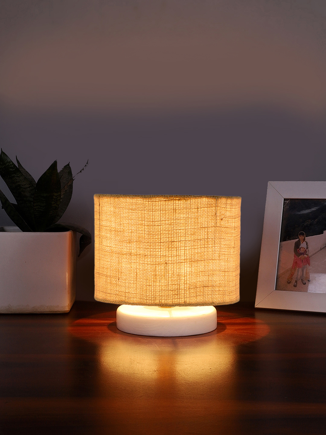 Ambika Home Regal Beige Jute Lamp Shade | Premium Vista Collection for Table Lamp, Floor Lamp, Hotel, Caf? & Home D?cor - Image 7