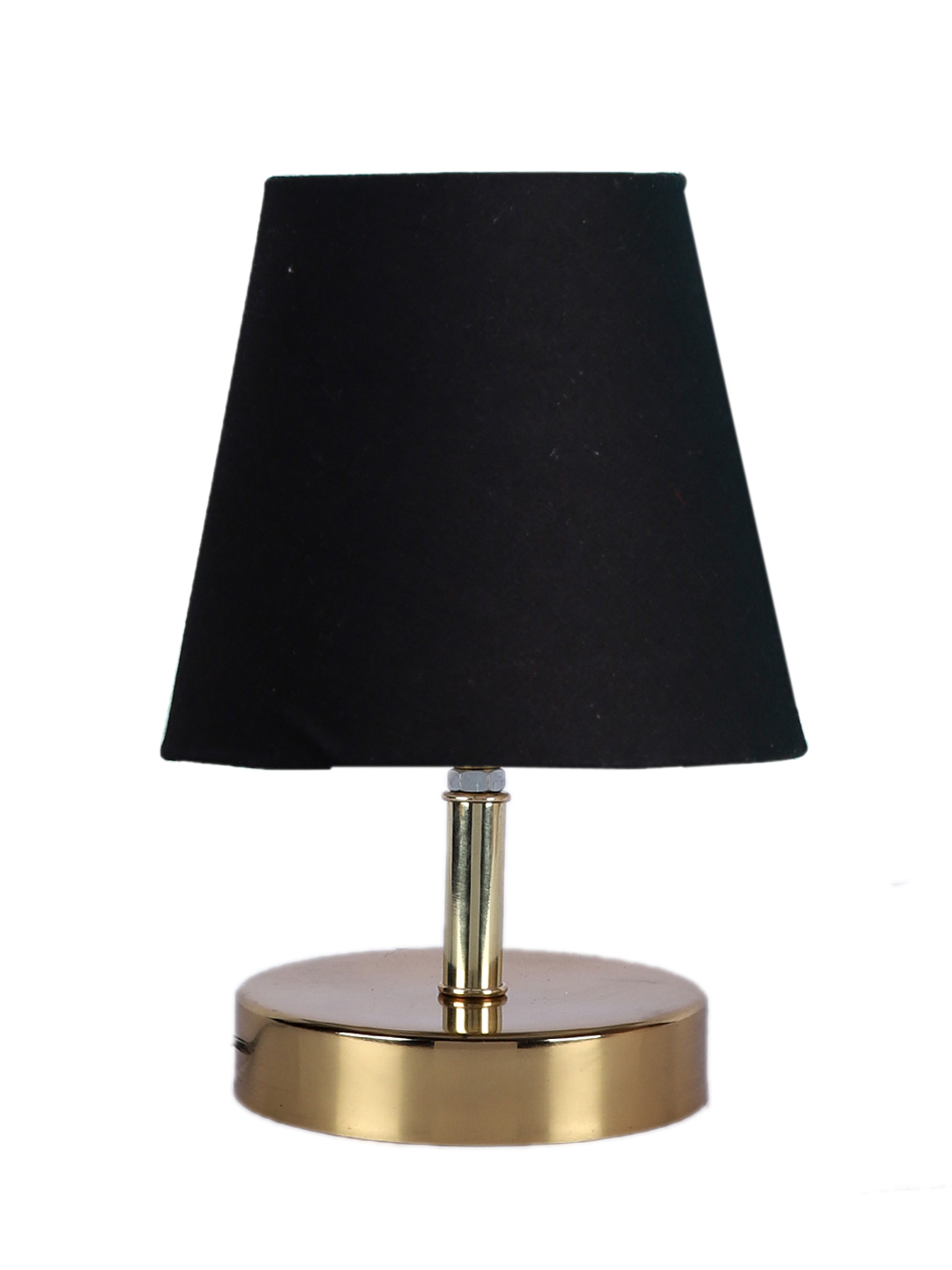 Ambika Home Black Cotton Shade Wooden Table Lamp | Modern Bedside Lamp for Bedroom, Living Room, Hotel, Café & Home Décor - Image 5