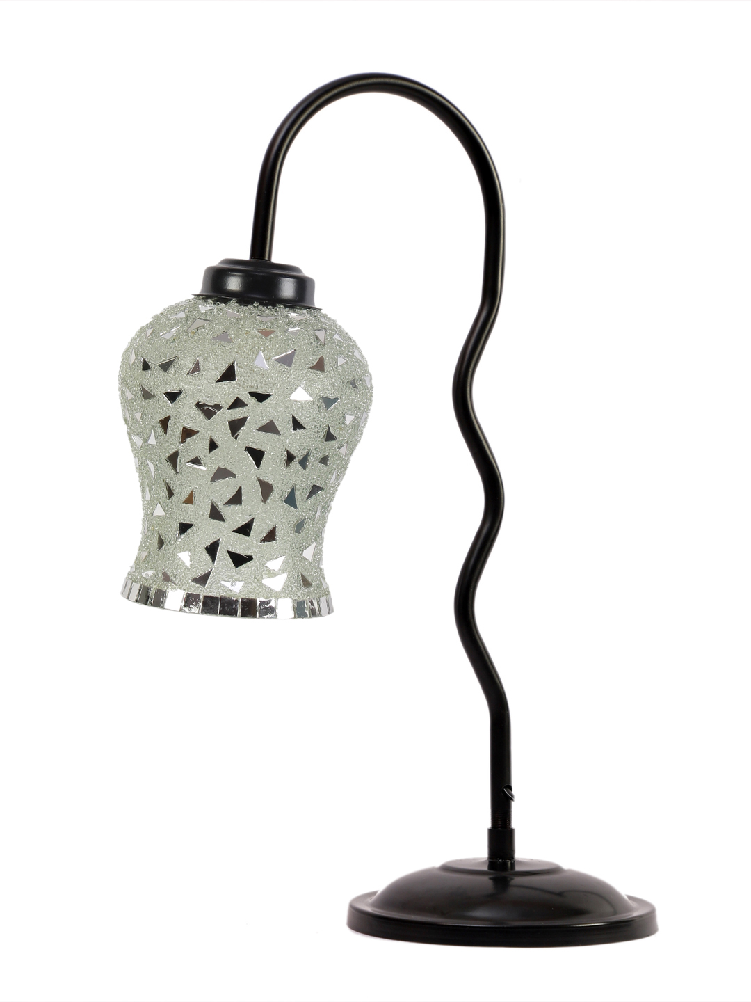 Ambika Home Elegant Multi Iron Table Lamp with Designer Shade for Restaurant | Premium Home Decor Bedside Lamp - Image 6