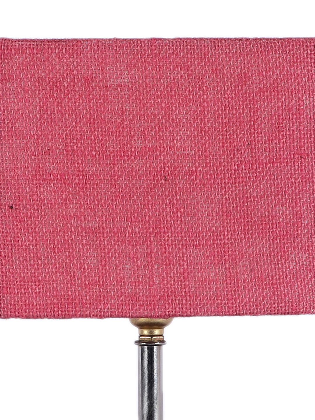 Ambika Home Pink Jute Table Lamp with Brown Wood Base | Designer Bedside Lamp for Living Room, Bedroom, Hotel, Café & Restaurant - Image 9