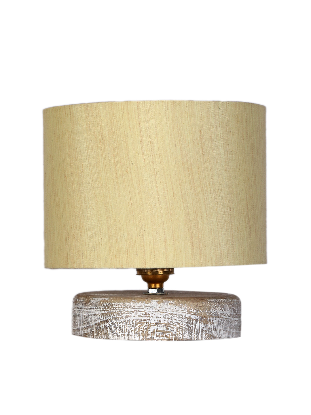 Ambika Home Beige Boho Bamboo White Brushed Decorative Table Lamp | Premium Handmade Home Decor | Bedroom Living Room Bedside Hotel Café | WK62 - Image 5